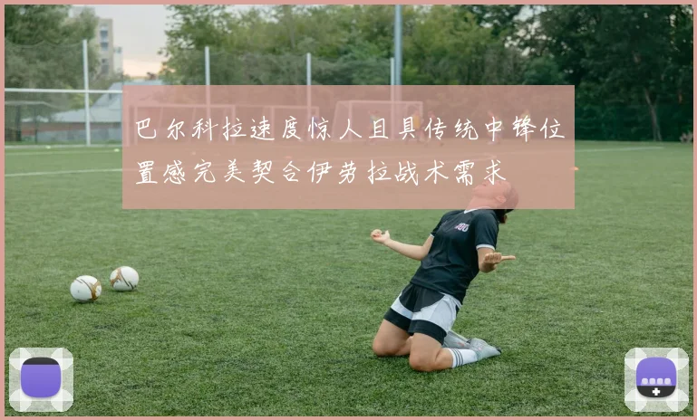 巴尔科拉速度惊人且具传统中锋位置感完美契合伊劳拉战术需求
